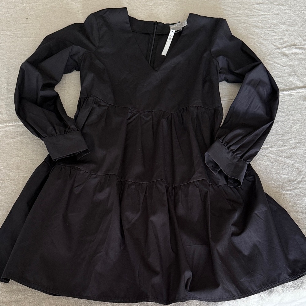 ASOS Black Long Sleeve Dress